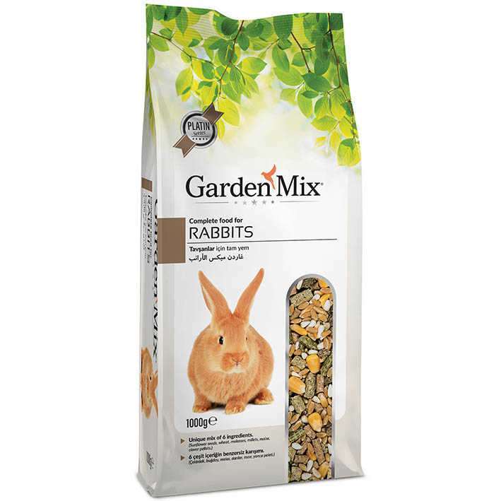 Garden Mix Platin Seri Tavşan Yemi 1 Kg(stt.07.2025)