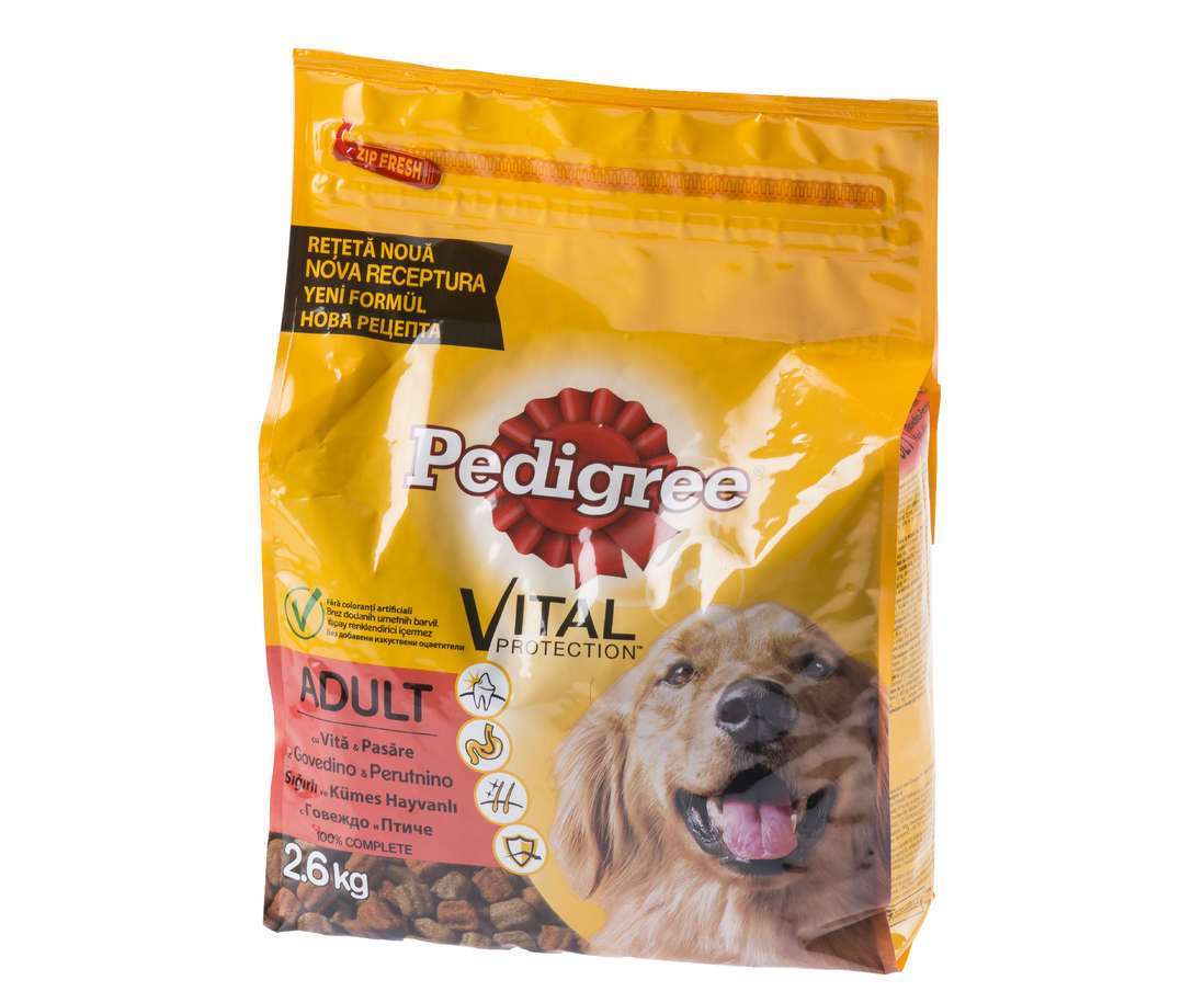 Pedigree Biftekli & Kümes Hayvanlı Köpek Kuru Mama 2.6 Kg(stt.07.2024)