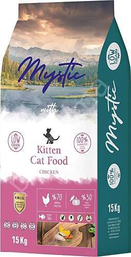 Mystic Kitten Tavuklu Az Tahıllı Yavru Kedi Maması 15 kg (stt:04/2025)