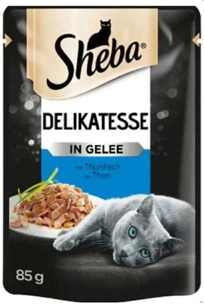 Sheba Ton Balıklı Jöleli Yetişkin Kedi Konservesi 85 gr (stt: 02/2025)