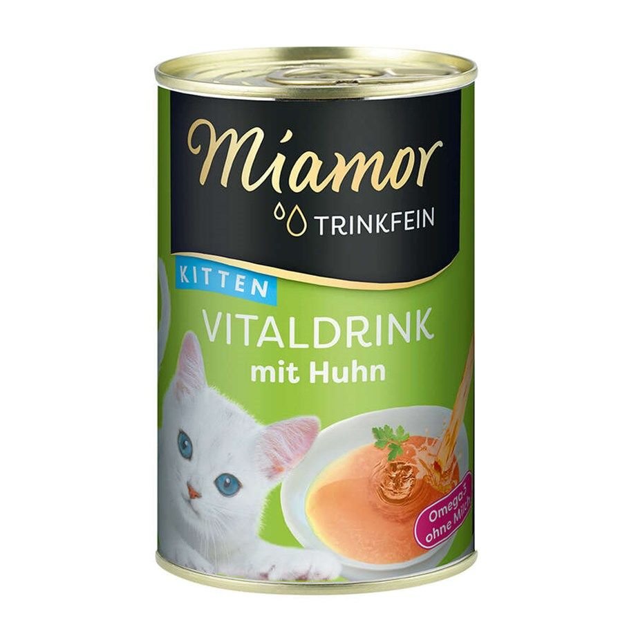Miamor Vitaldrink Tavuklu Sıvı Desteği Yavru Kedi Çorbası 135 ml(stt.07/2025)