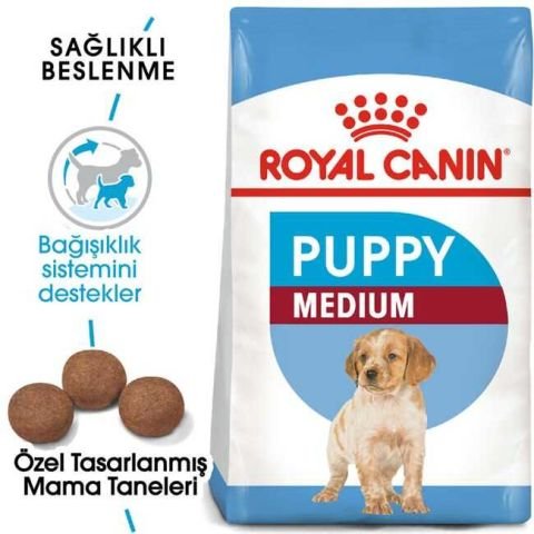 Royal Canin Puppy Medium Orta Irk Yavru Köpek Maması 4 Kg (stt.09/2024)