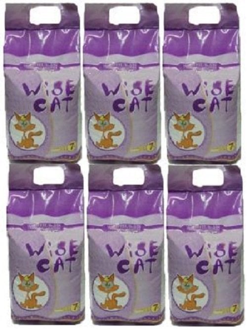 Wisecat Diatomik Kedi Kumu 7 lt X 6 adet (Çarli kum ile birebir aynı)