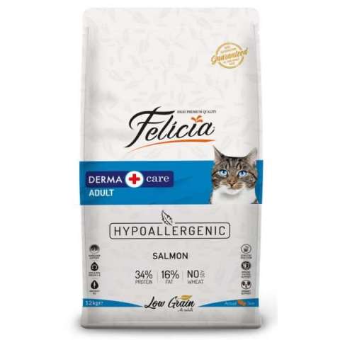 Felicia Az Tahıllı Hypoallergenic Somonlu Yetişkin Kedi Maması 12 Kg(stt.04/2025)