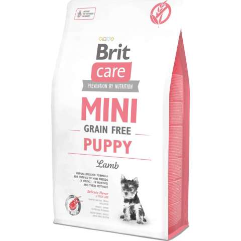 Brit Care Mini Hypo-Allergenic Kuzulu Tahılsız Küçük Irk Yavru Köpek Maması 7kg(stt.09/2024)