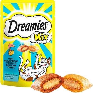 Dreamies Somonlu Peynirli Kedi Ödül Maması 60 Gr(stt.08/2024)