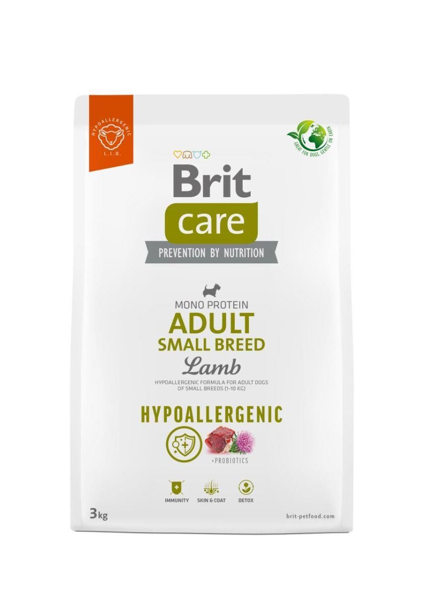 Brit Care Mono Protein Hipoalerjenik Kuzu Etli Küçük Irk Yetişkin Köpek Maması 3 kg (stt: 02/2025)