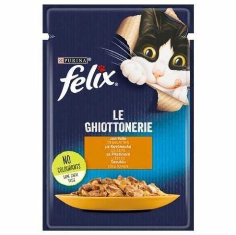 Felix Jöle içinde Tavuk Etli Kedi Konservesi 85 gr (stt:06/2025)