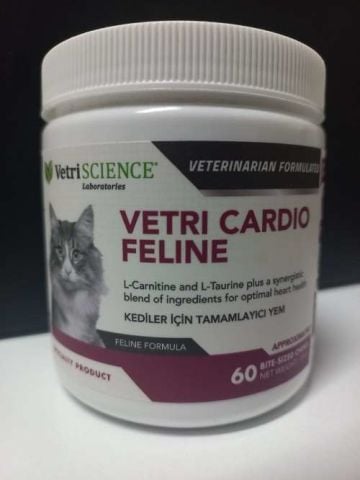Vetri Science Vetri Cardio Feline Kedi Kalp Sağlığı Destek Ürünü 60 tablet (stt:06/2025)