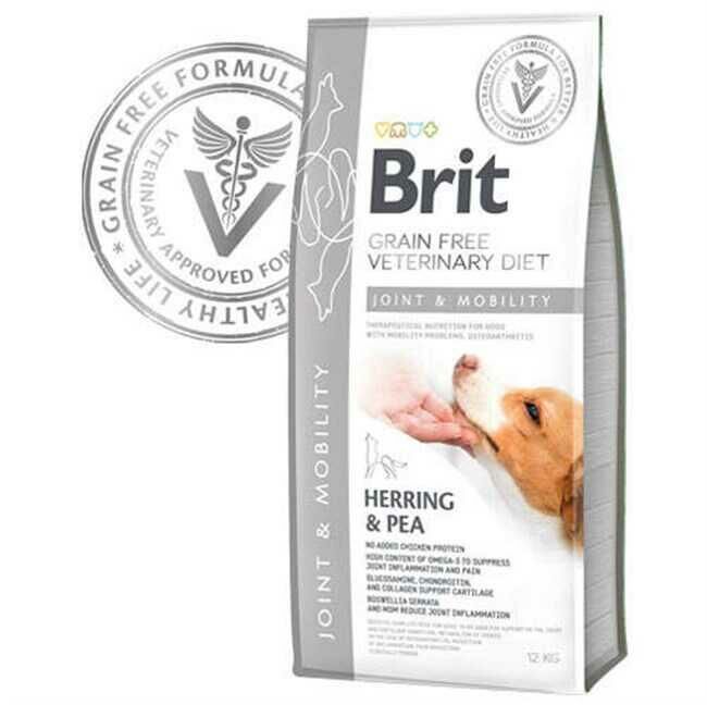 Brit Veterinary Diet Joint & mobility Eklem Sağlığı Destekleyici Tahılsız Köpek Maması 12 kg (stt:25/02/2025)
