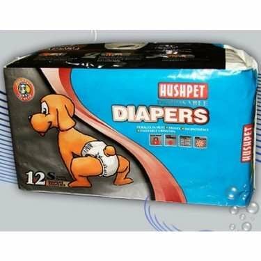 Hushpet Disposable Diapers Köpek Tuvalet Bağlama Bezi Külot (S) (4-7kg, 33-48 cm)