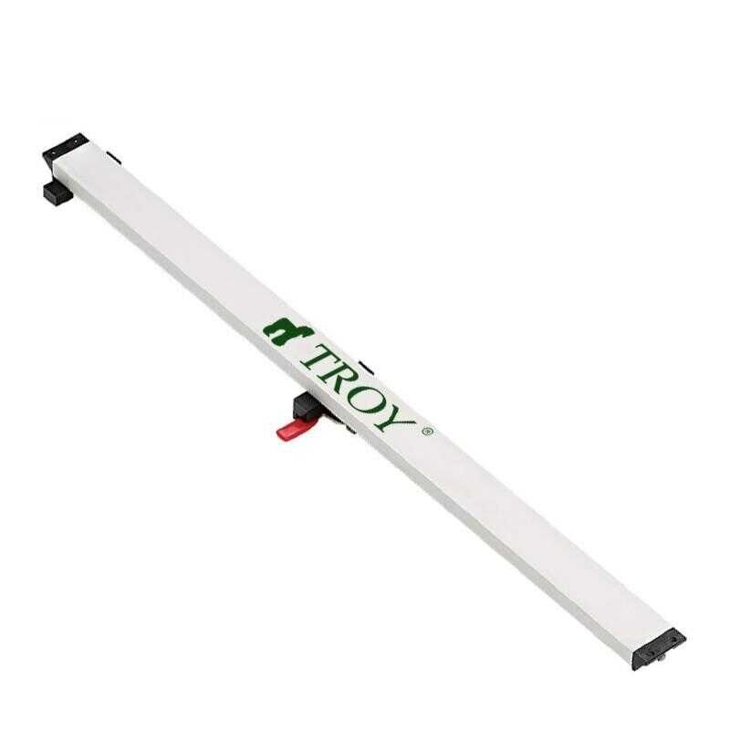 TROY 25007 Kıskaçlı Alüminyum Testere Kılavuzu, 122cm