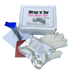 WRAP N GO Boru Tamir Seti 15cm x 1000cm (Beyaz)