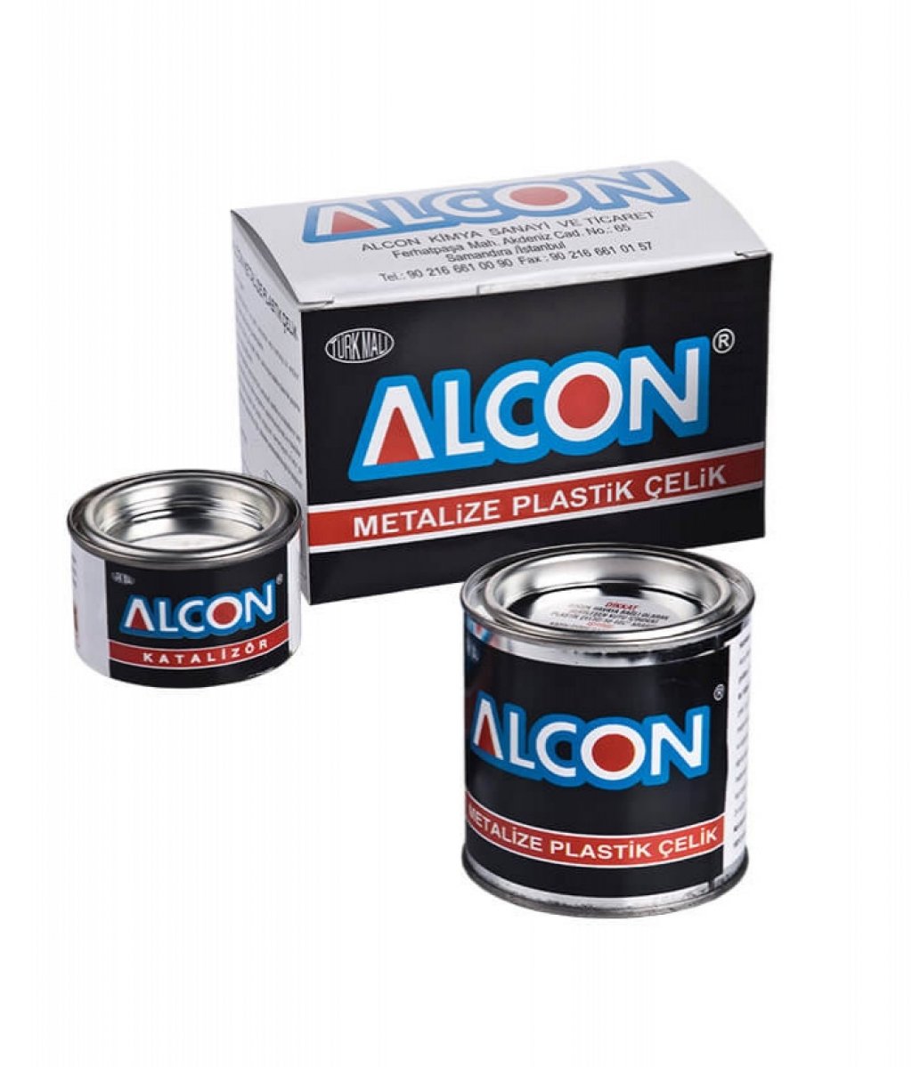 ALCON Metalize Plastik Çelik 500g (M-2221)