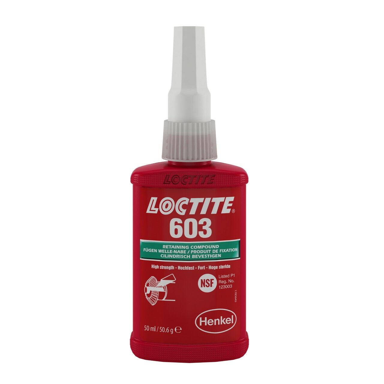 LOCTITE 603 Yüksek Mukavemetli Sıkı Geçme 250ml