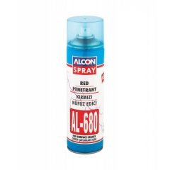 ALCON AL-680 Penetrant Kırmızı Nüfuz Edici Sprey 500ml (M-7726)