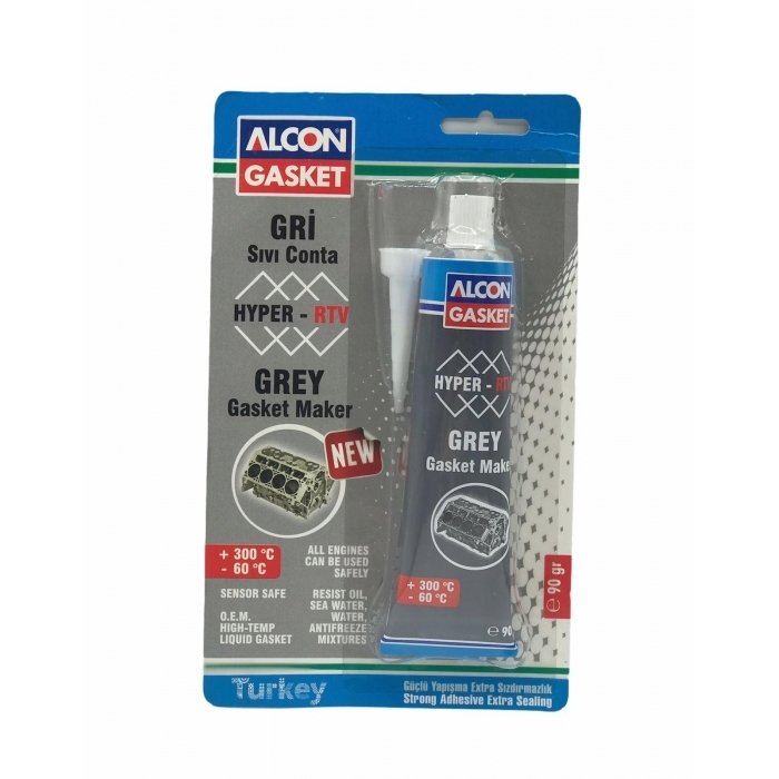 ALCON HYPER RTV Nötr Gri Sıvı Conta 90g (M-3308)