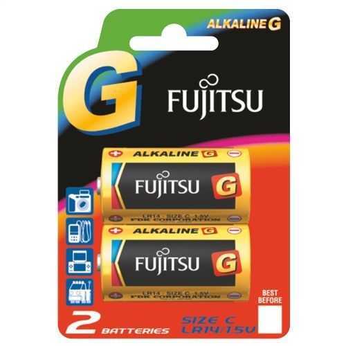 Fujitsu LR14 Alkalin Orta Boy Pil 2Li Blister