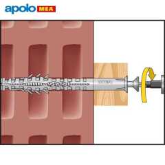 MEA HBR Boşluklu Çerçeve Dübeli (10x100mm, 100 adet)