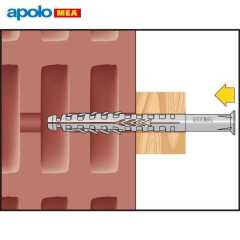 MEA HBR Boşluklu Çerçeve Dübeli (10x135mm, 50 adet)