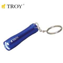 TROY 28087 Mini LED El Feneri ve Anahtarlık, 1 Adet