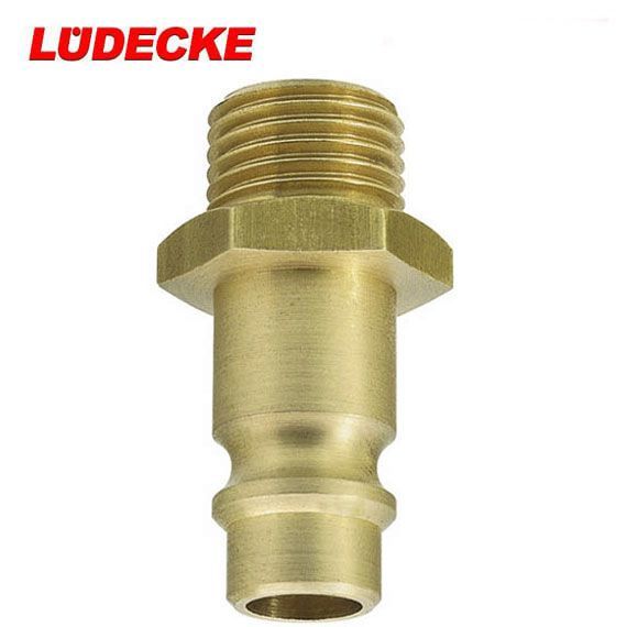 LÜDECKE ES 12 NA Stoper Uç (1/2” Erkek)