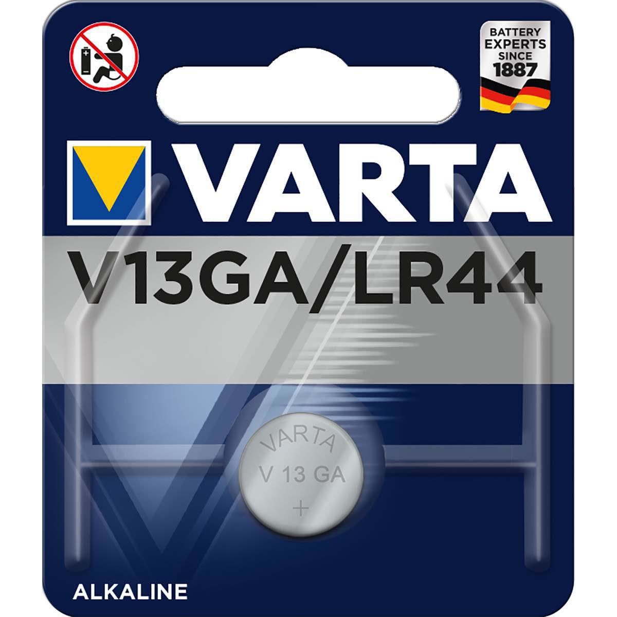 Varta V13 Ga 1,5 Alkaline Pil Lr44
