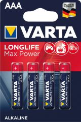 Varta Longlife Max Power Alkaline Pil Aaa