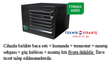 25 KW SICAK HAVA ÜRETECİ