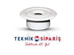 SROVAN 1/2'' ÇİFT PARÇA BEYAZ SRPİNK ROZET