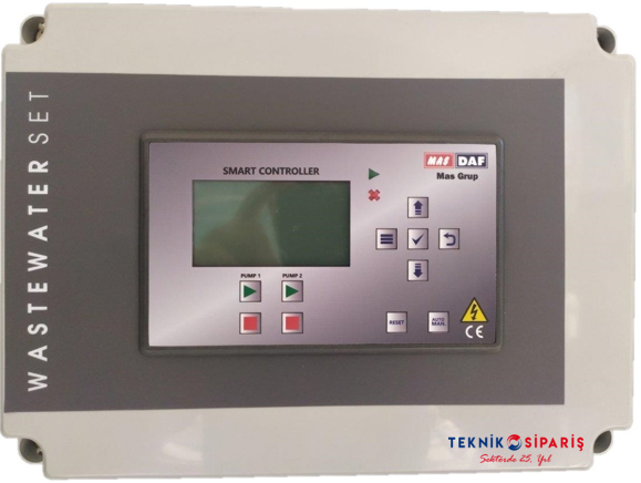 STR-3A (0,37-5,5 kw) DİREKT 3 PUMP SMART CONTROLLER (ATIK SU)(KONTAKTÖRLÜ) TRİFAZE