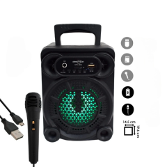 Greatnice Gts-1638 Bluetooth Speaker Mikrofonlu Taşınabilir Hoparlör