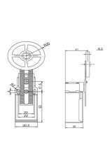 Gwest GLS -191 Limit Switch - Ayarlanabilir Kauçuk Makara 10 Adet