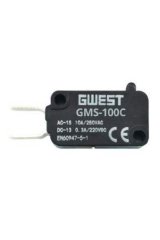 Gwest GMS - 100C 10 Amper Plastik Pimli Mikro Switch 100 Adet