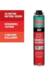 Akfix 805P Profesyonel PU Köpük 750ml / 850gr