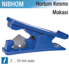 2-16 mm Hortum Kesme Makası