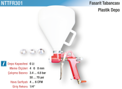 Fasarit Tabancası Plastik Depo