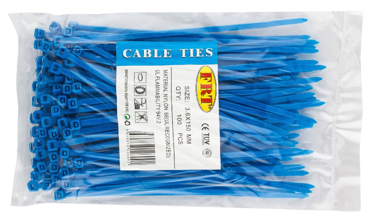 Frt Kablo Bağı Mavi 2,5x100