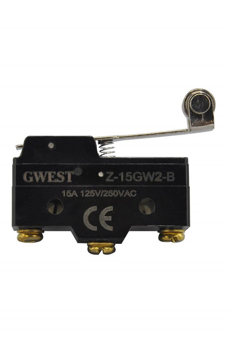 Gwest AZ - 15GW2 - B Uzun Palet Metal Makaralı 15A Mikro Switch (20 Adet)