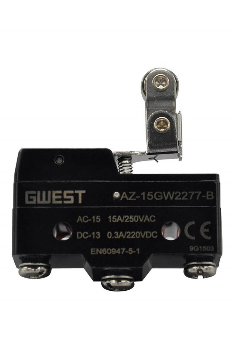Gwest AZ - 15GW2277 -Tahrikli Metal Makaralı 15A Mikro Switch (20 Adet)