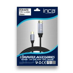 INCA ITCH-02TX TYP-C TO HDMI KABLO