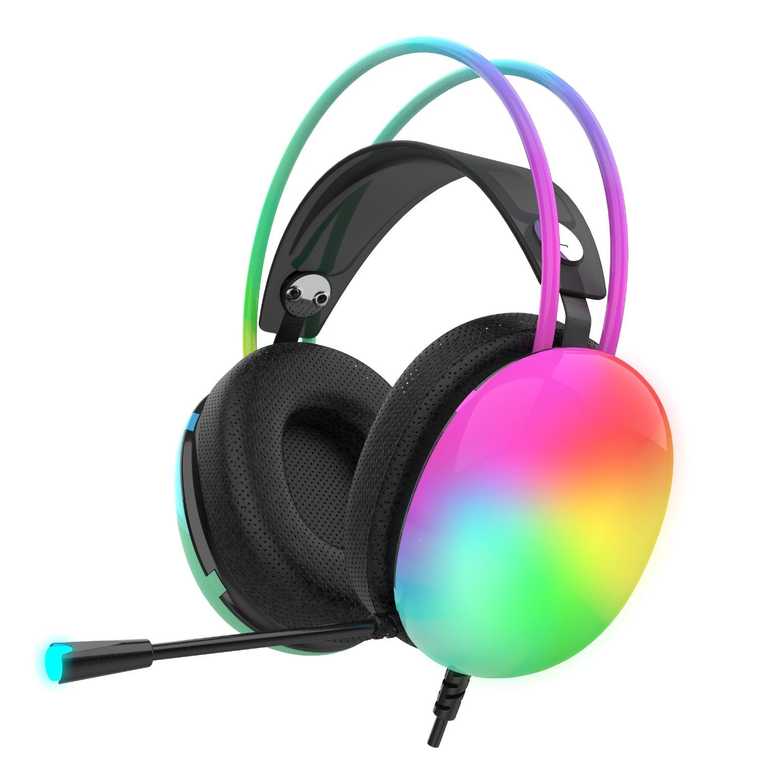 Inca IGK-X8S Empousa Series 7.1 RGB Oyuncu Kulaklık Siyah