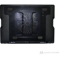 Inca INC-343FXS Ergonomik USB Sessiz Notebook Stand + Soğutucu Siyah