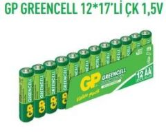 GP15G-2VS12  GREENCELL 12*17 'Lİ ÇK 1,5V