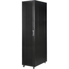 LANDE PROLİNE 400P SERİSİ PERFORE KAPAKLI SERVER KABİNETLER 600 * 1000 - 47U - RAL 9005 SİYAH