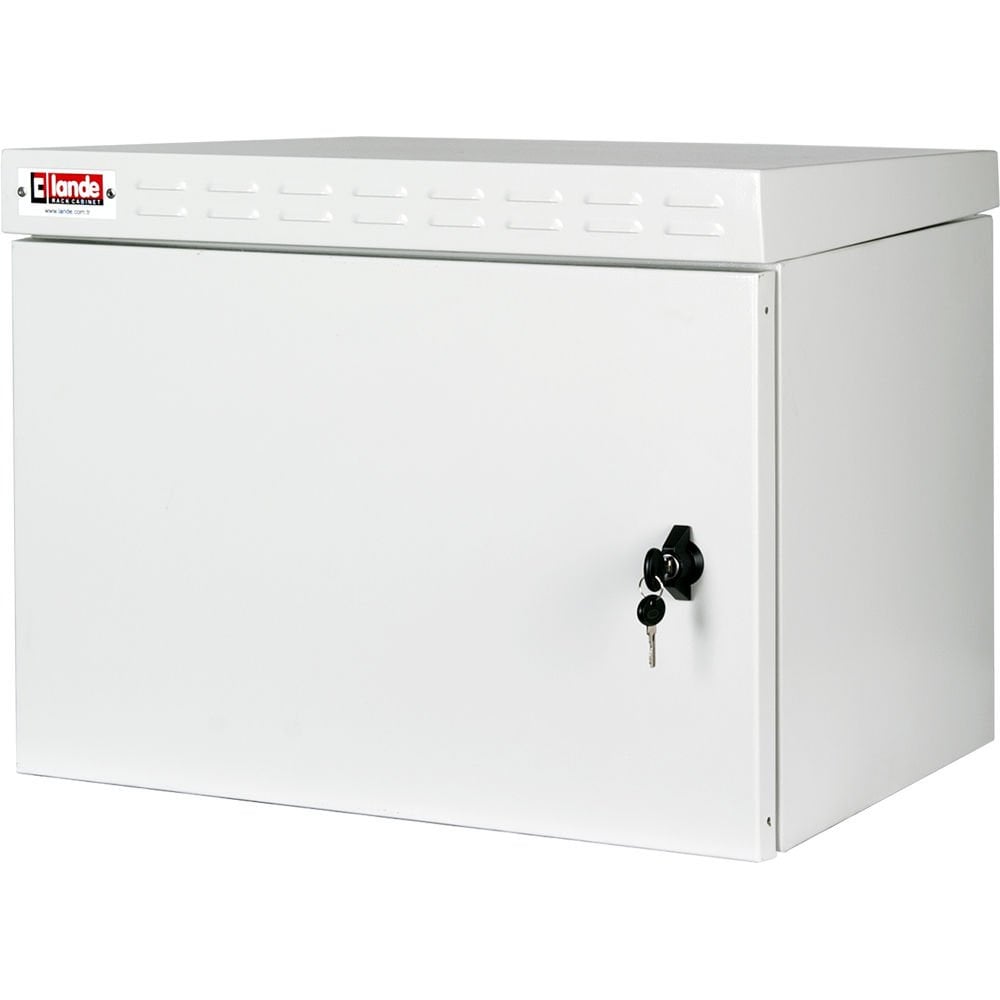 LANDE PROLİNE 500-O SAFEBOX (OUTDOOR) HARİCİ ORTAM ÇİFT CİDARLI IP55 KABİNETLER 600 * 300 - 7U - RAL 7035 AÇIK GRİ