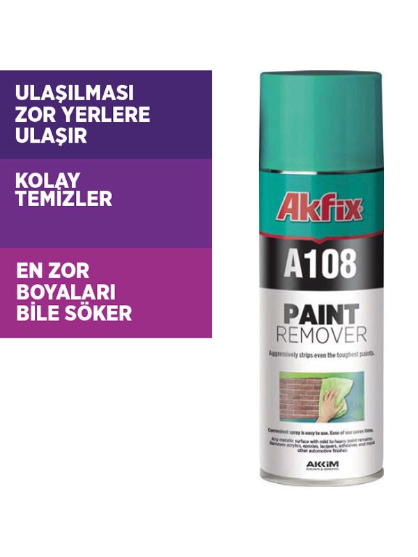 Akfix A108 Boya Sökücü 400 ml