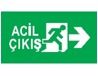 Exit Acil Durum Tabelası - S.No 7