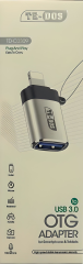 TE-DOS TD-C3309 OTG USB to Iphone Lightning Dönüştürücü
