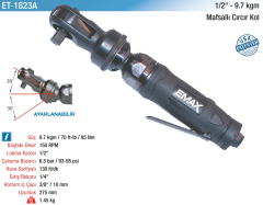 Emax 1/2'' - 9.7 kg Mafsallı Cırcır Kol